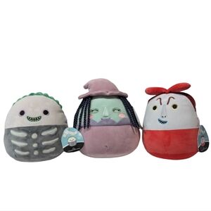 Nightmare Before Christmas 8in squishmellows.  Lot of 3
